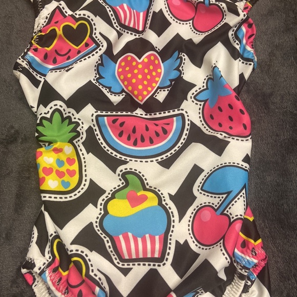 Foxy’s Leotards “Cut It Out” Leotard Size 4/5 - Picture 2 of 3